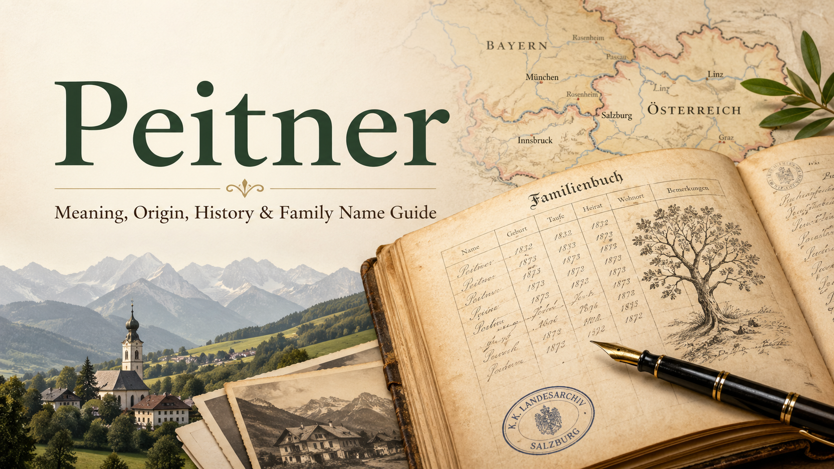 Peitner: Meaning, Origin, History, and Family Name Guide